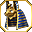 Coiffe de pharaon r.+(h)